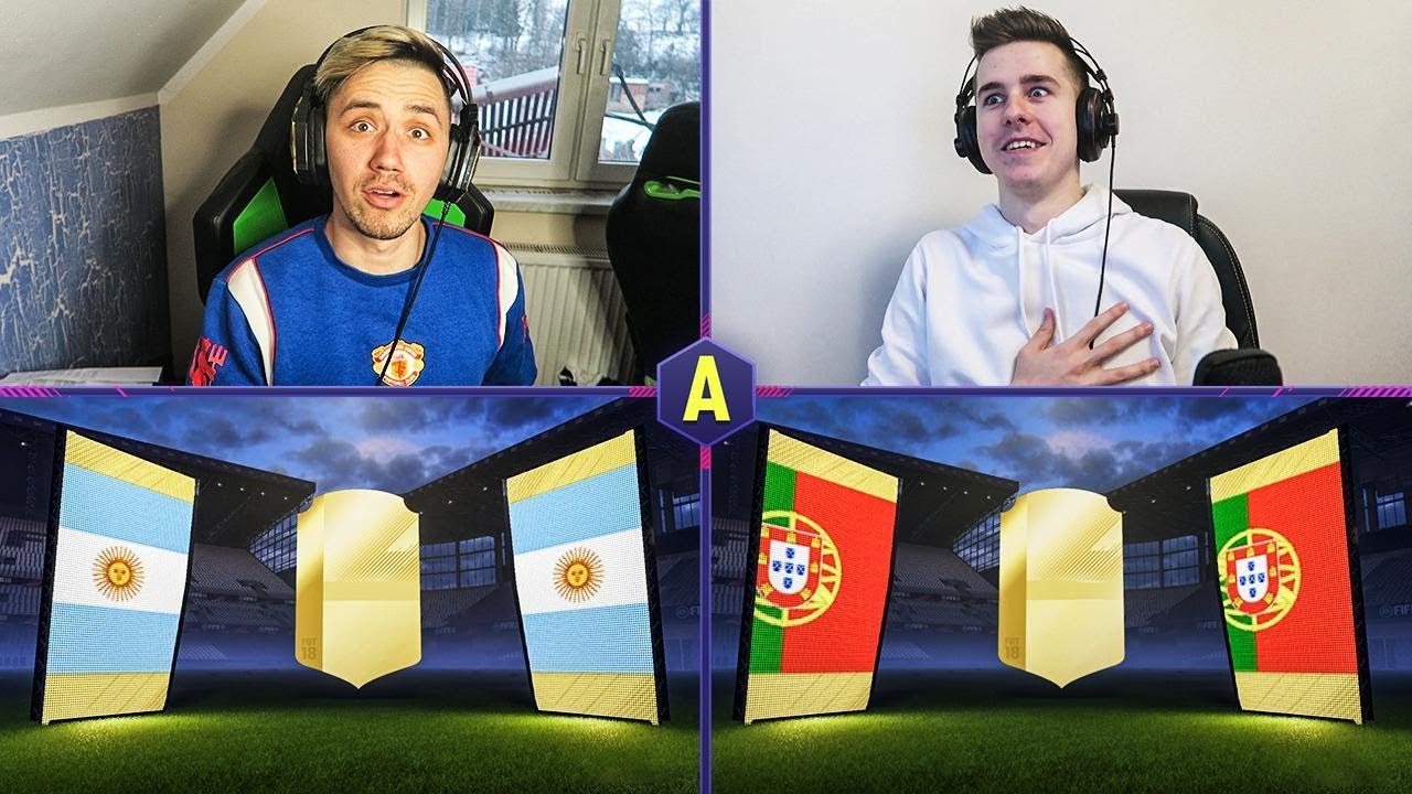 ŚWIRNIĘTY PACK AND PLAY! ADRYAN VS DEV! | FIFA 18