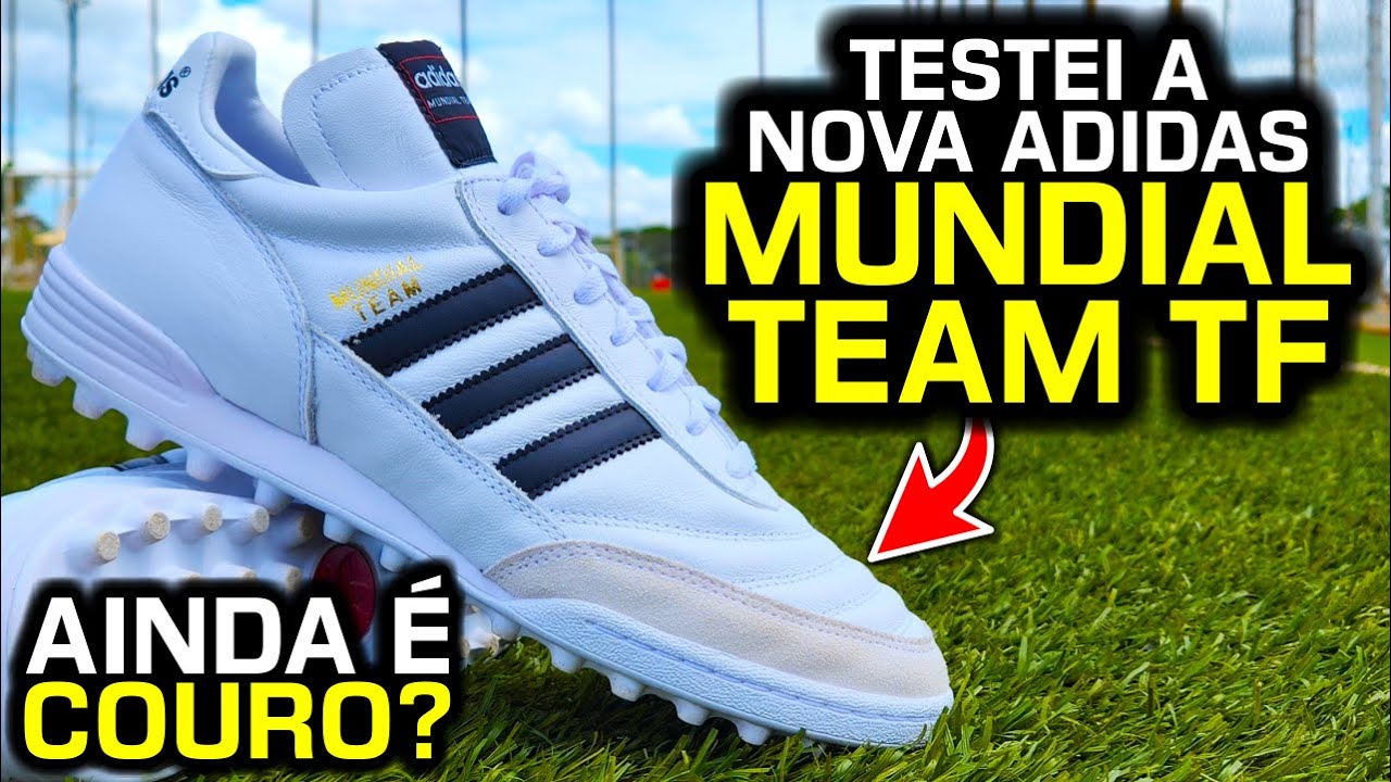 Nova COR, mesma QUALIDADE? 👀 - Teste chuteira society Adidas Mundial Team TF