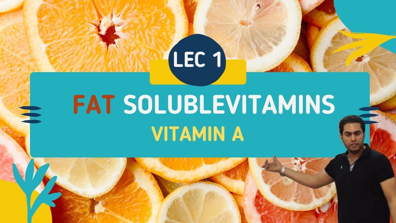 Vitamins - Lect.. 1 - FSV - Vitamin A - Dr. Mahmoud Ettaweel