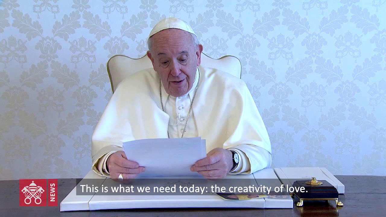 Pope sends video message ahead of Holy Week