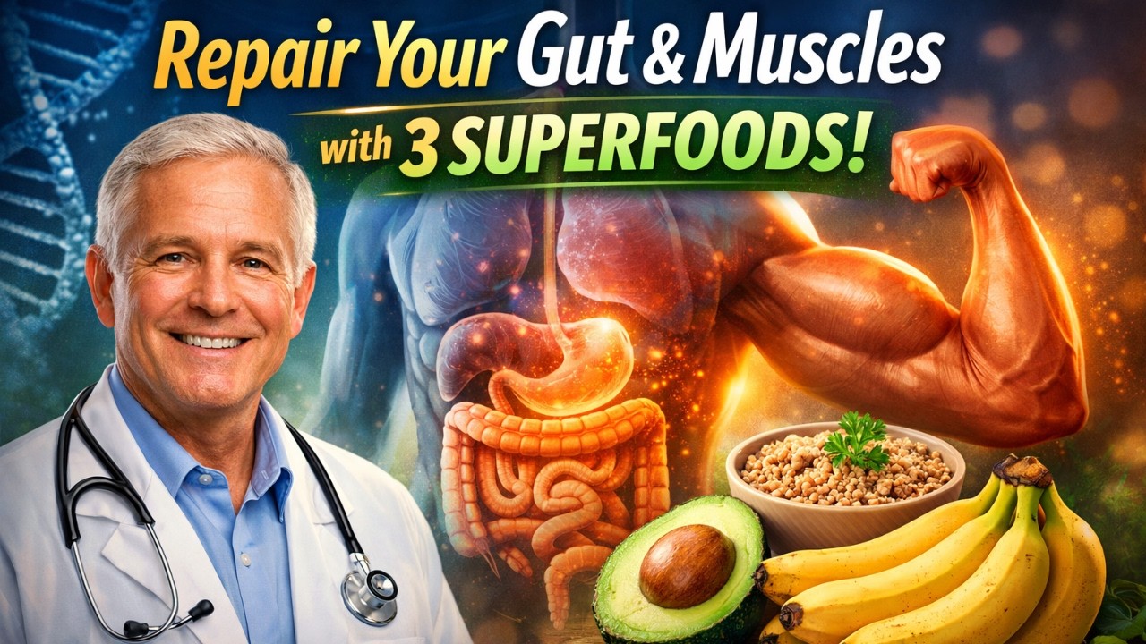 Восстановите здоровье кишечника и мышц с помощью этих 3 мощных суперпродуктов.
