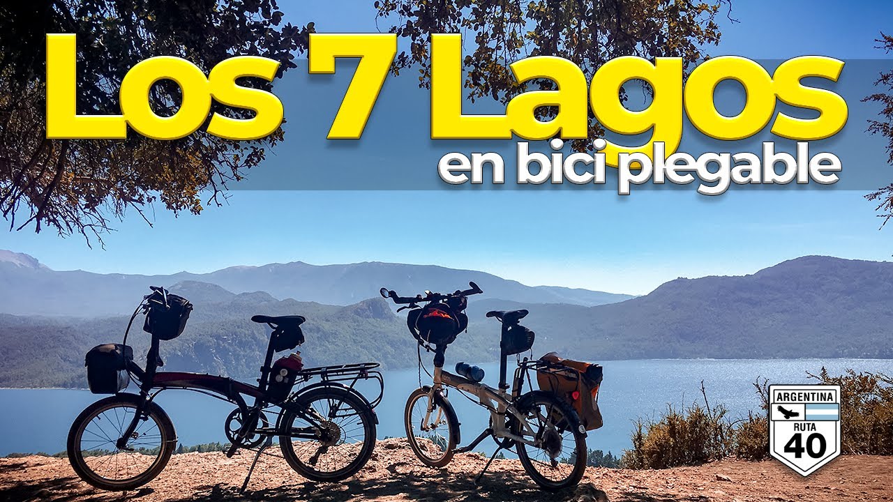 Los 7 Lagos en bicicleta plegable