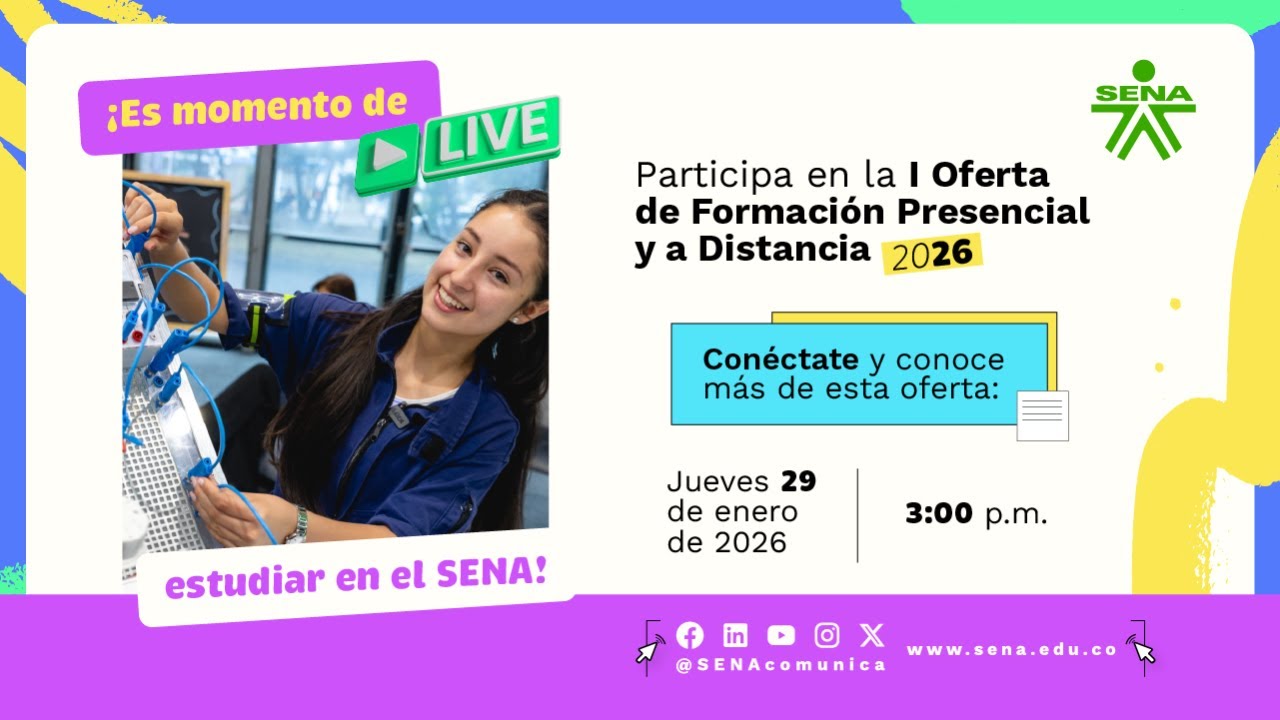 Participa en la I Oferta de Formación Presencial y a Distancia 2026