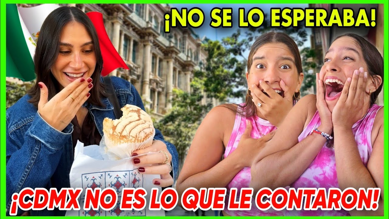 &iquest;ESTO ES EUROPA O MEXICO🇲🇽😱? EXTRANJERA CONOCE por 1ra vez la CAPITAL MEXICANA y NO LO PUEDE CREER🤯