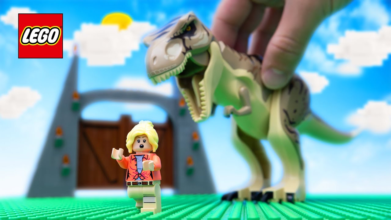 I Built Jurassic Park in LEGO