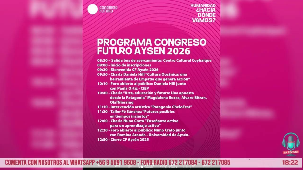 LA REVISTA | Congreso futuro: “Humanidad, ¿hacia dónde vamos? 