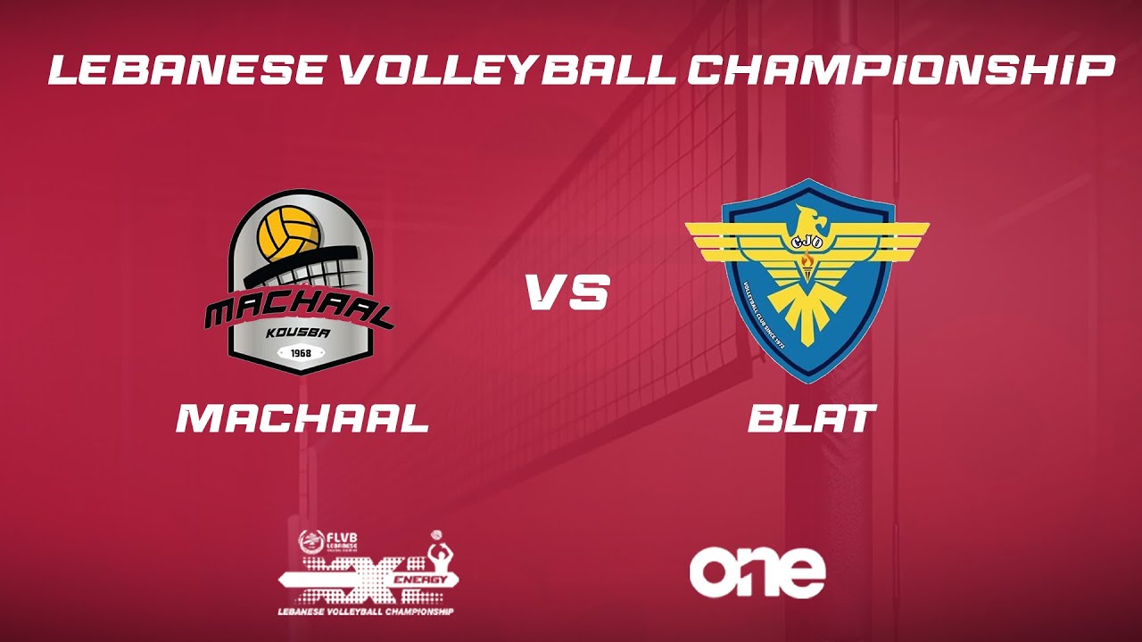 XXL Energy Lebanese Volleyball Championship 2025-2026 | Machaal vs Blat