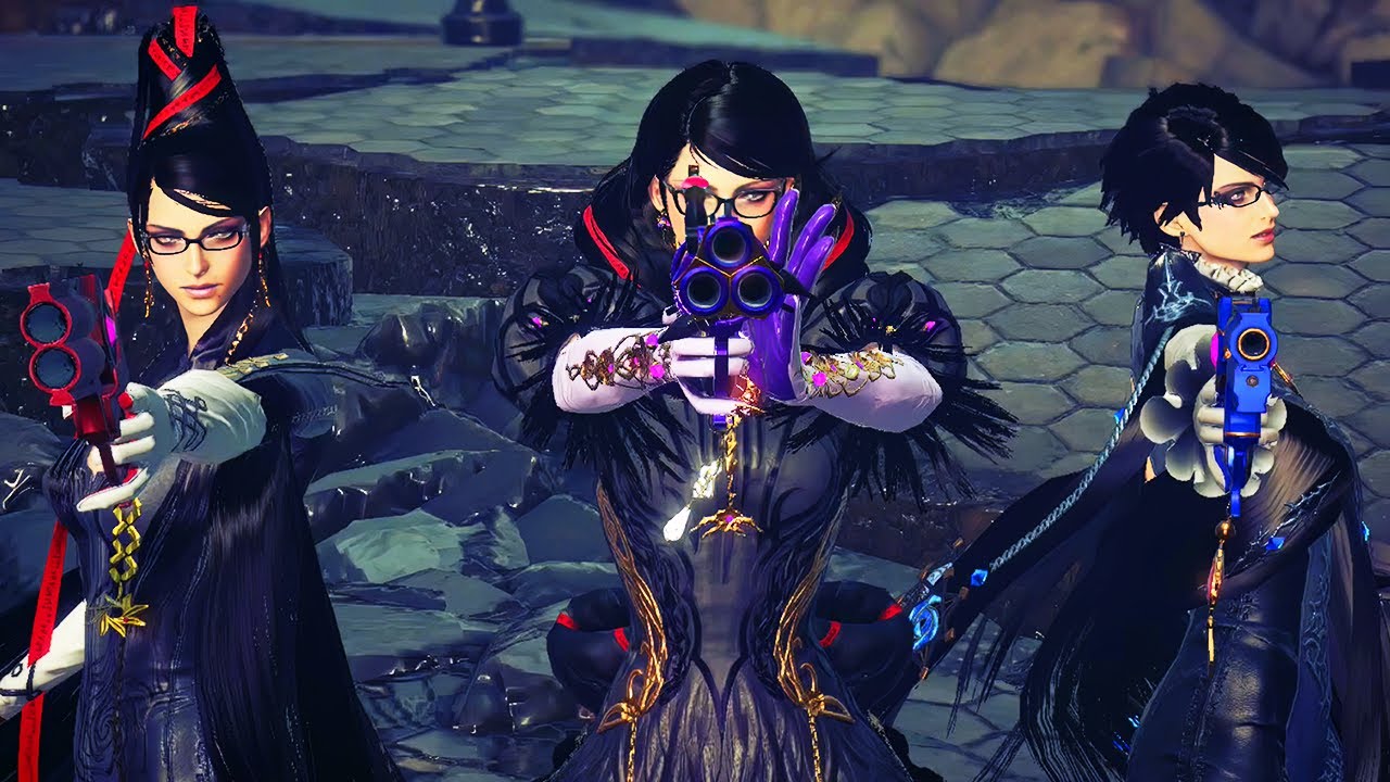 BAYONETTA 3 - ALL BAYONETTA WEAPONS AND DEMONS SHOWCASE