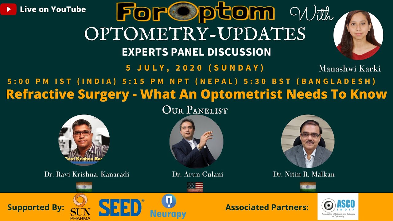 Gulani Academy - Refractive Surgery - What an Optometrist Needs To Know