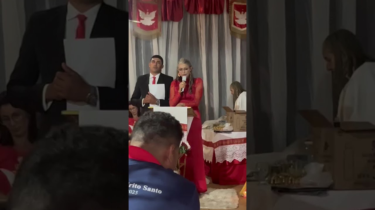 Discurso de agradecimento do imperador Ezequiel Gama/imperatriz Maria dos Santos-Gameleira 2025.
