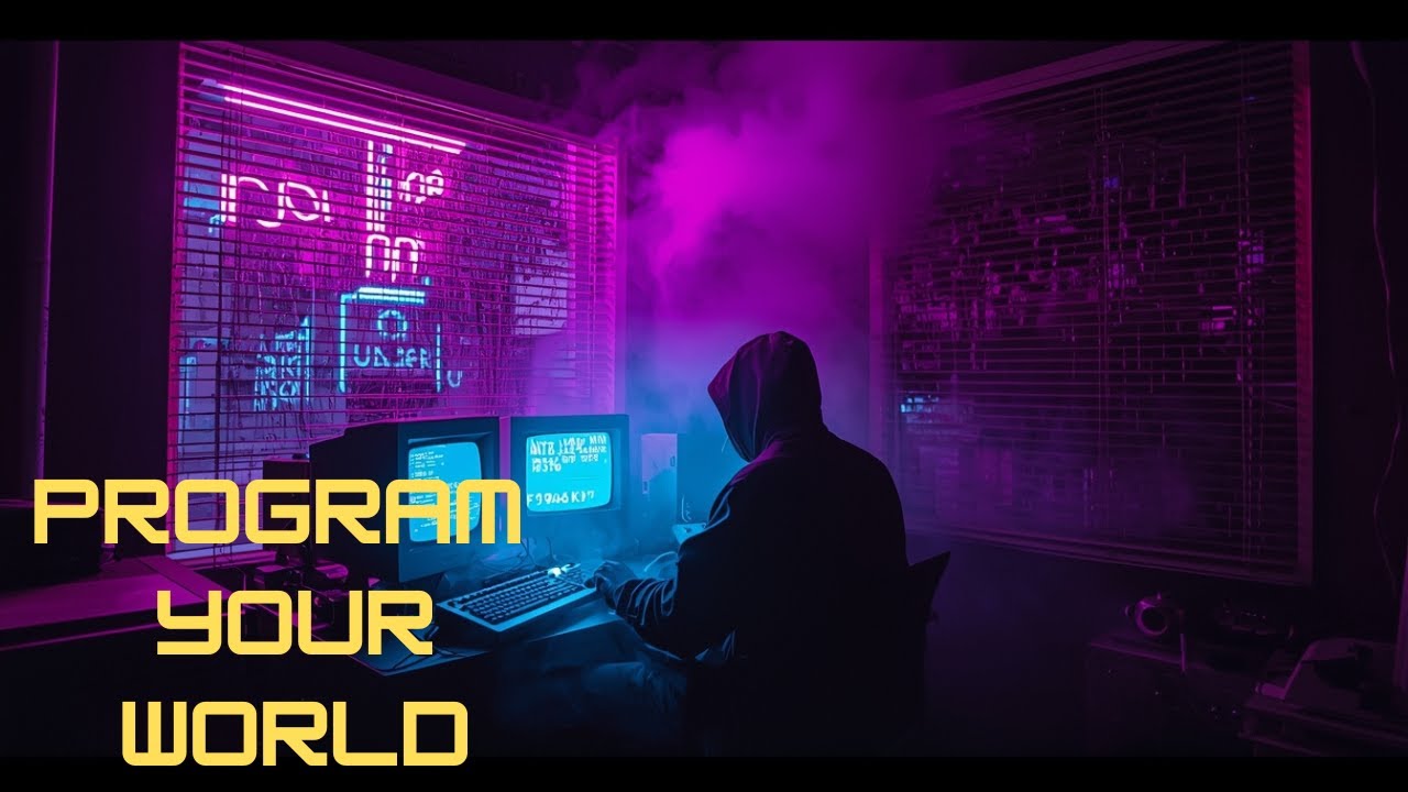 PROGRAM YOUR WORLD //  Synthwave, Retrowave, Chilwave for Focus, Flow, and Late-Night Coding