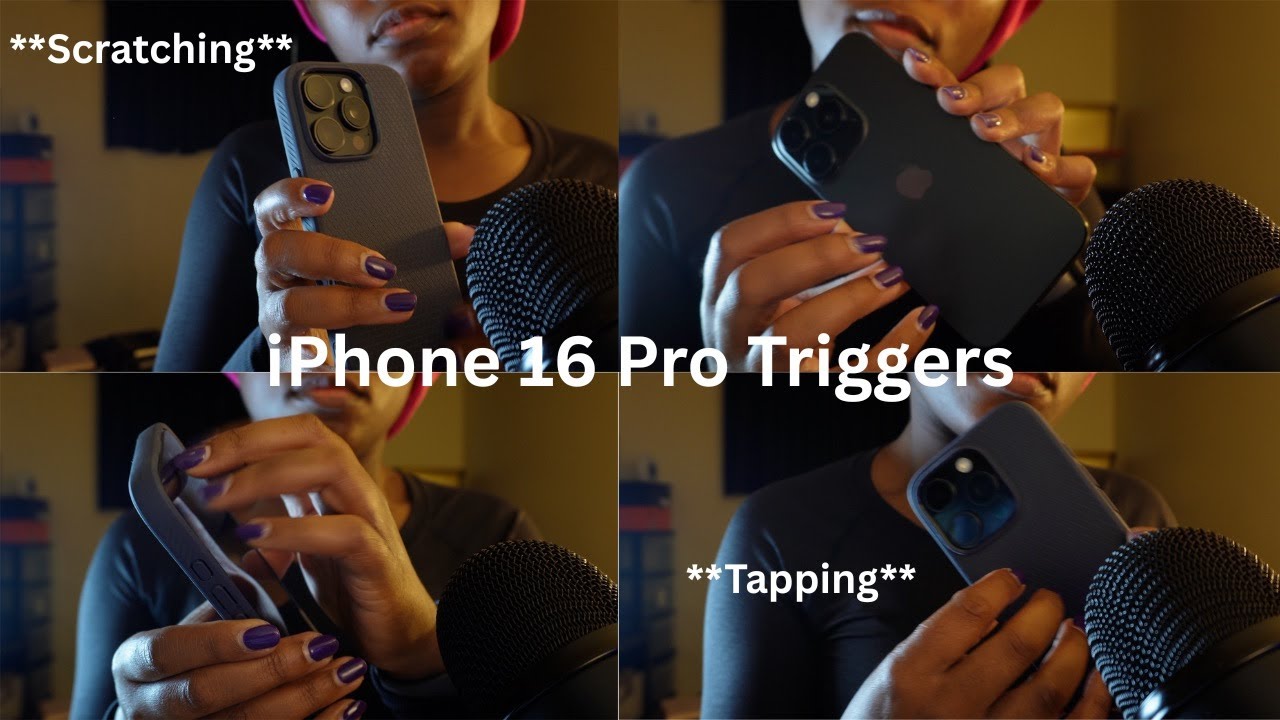 ASMR iPhone 16 Pro Tingling Triggers