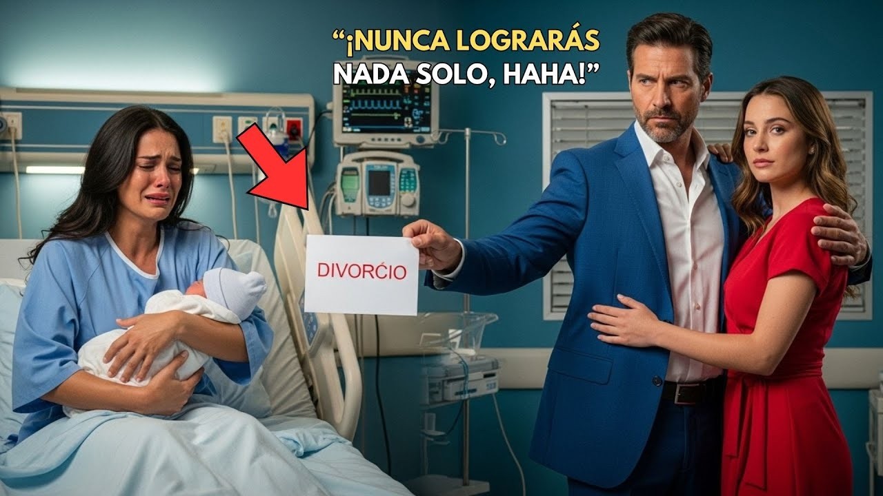 ELLA DIO A LUZ Y SU MARIDO MILLONARIO SOLICITÓ EL DIVORCIO    PERO NADIE ESPERABA LO QUE HIZO