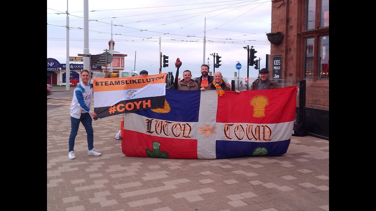 Luton Town Fans Away Days 2024 - Blackburn