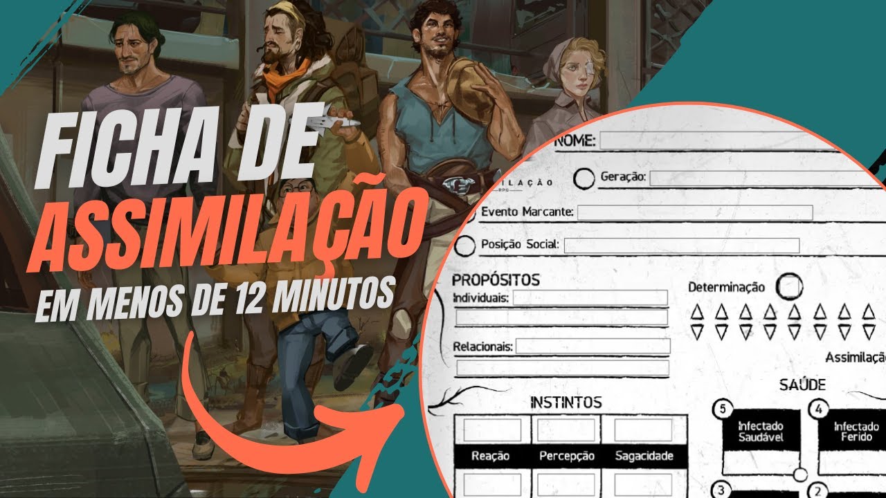 Como criar sua ficha de Assimilação RPG do ZERO! (Atualizado Dezembro 2025)