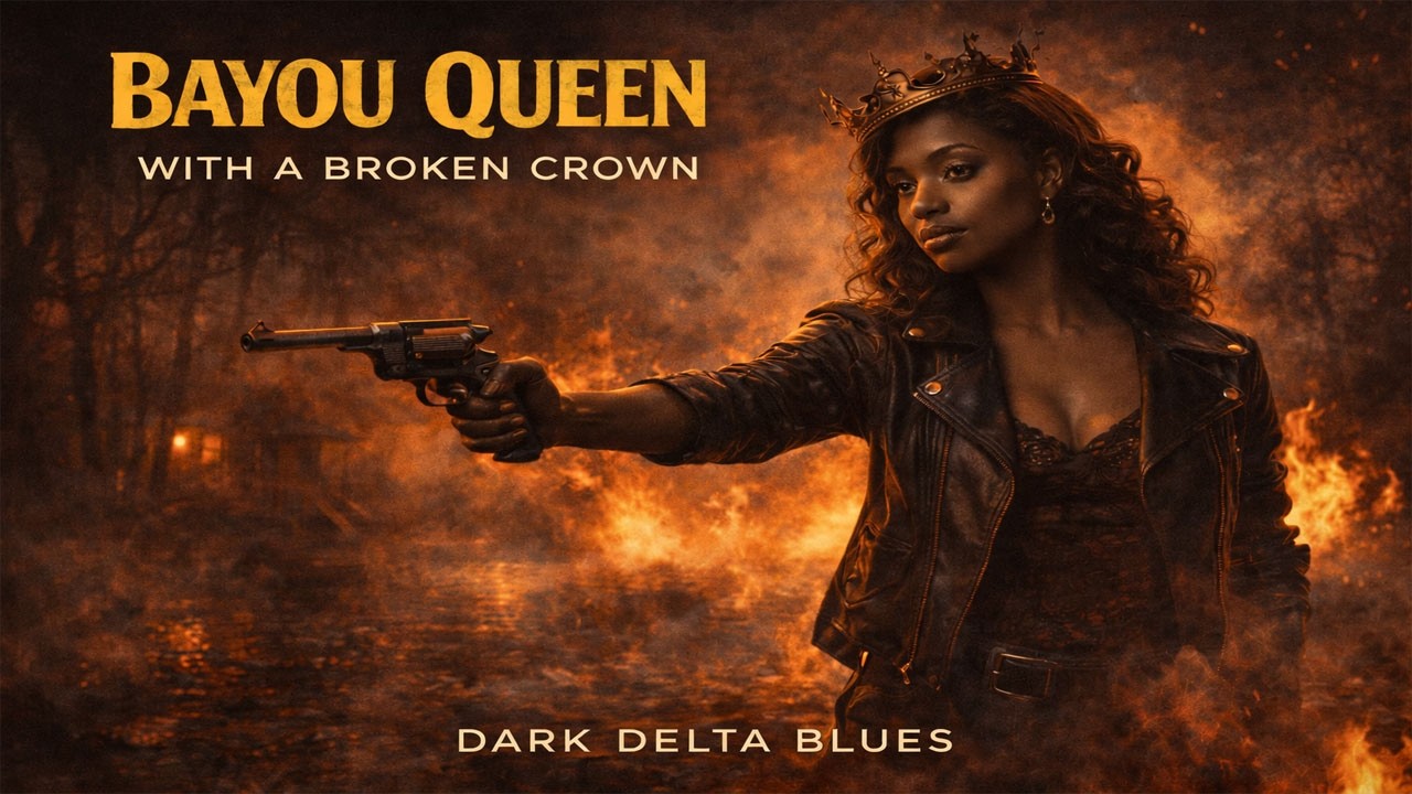 Bayou Queen with a Broken Crown | Dark Delta Blues (1951s Southern Juke Joint)