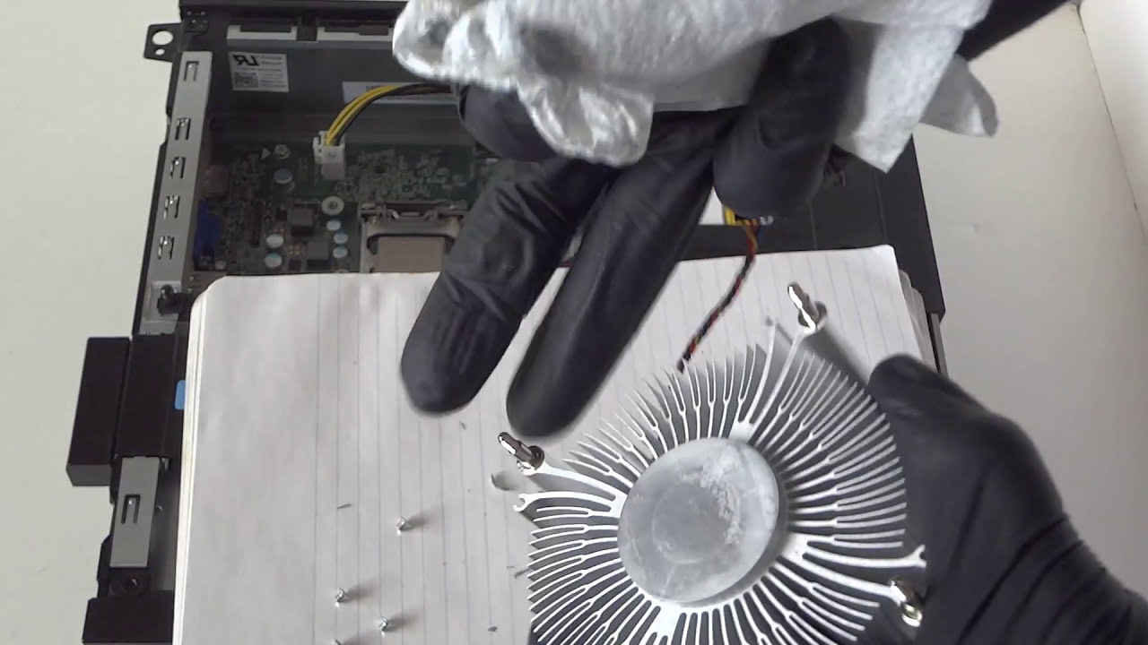 Обновление процессора Dell Optiplex 3020