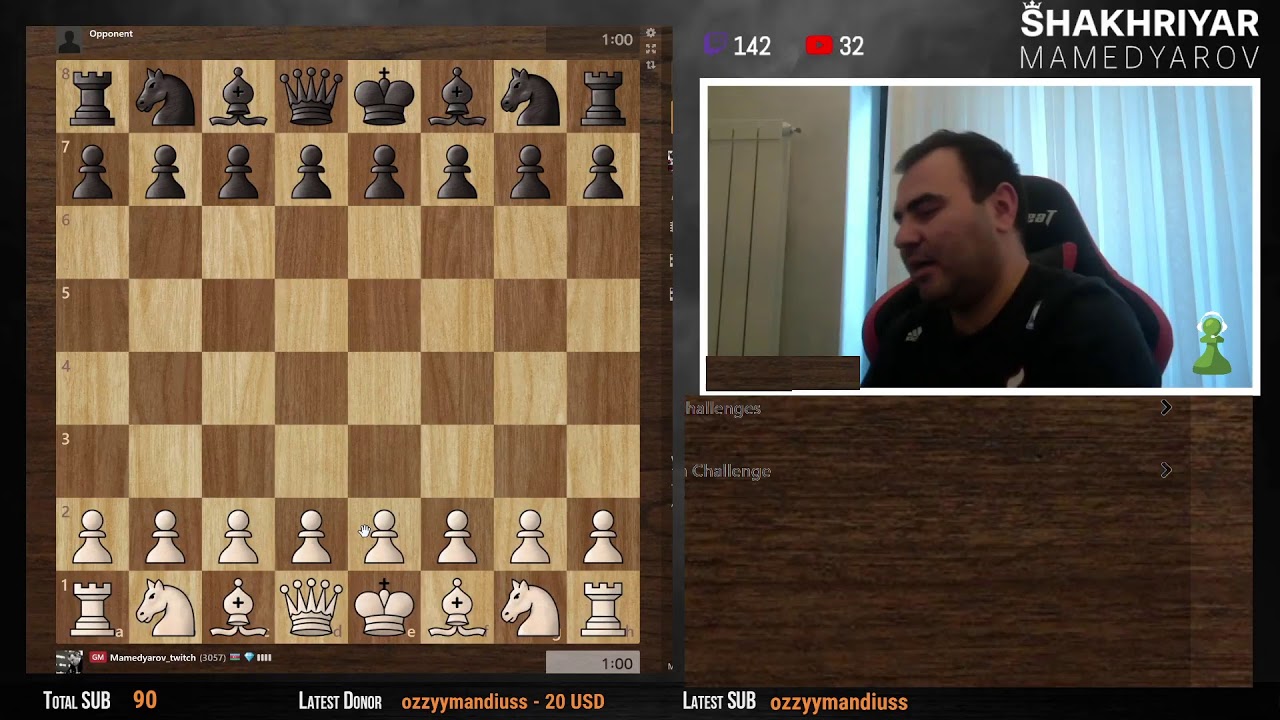 Shakhriyar Mamedyarov went live!