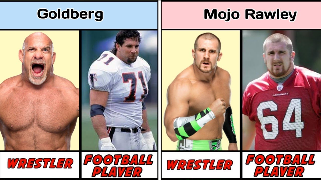 Wrestlers Who Became AMAZING Football Players