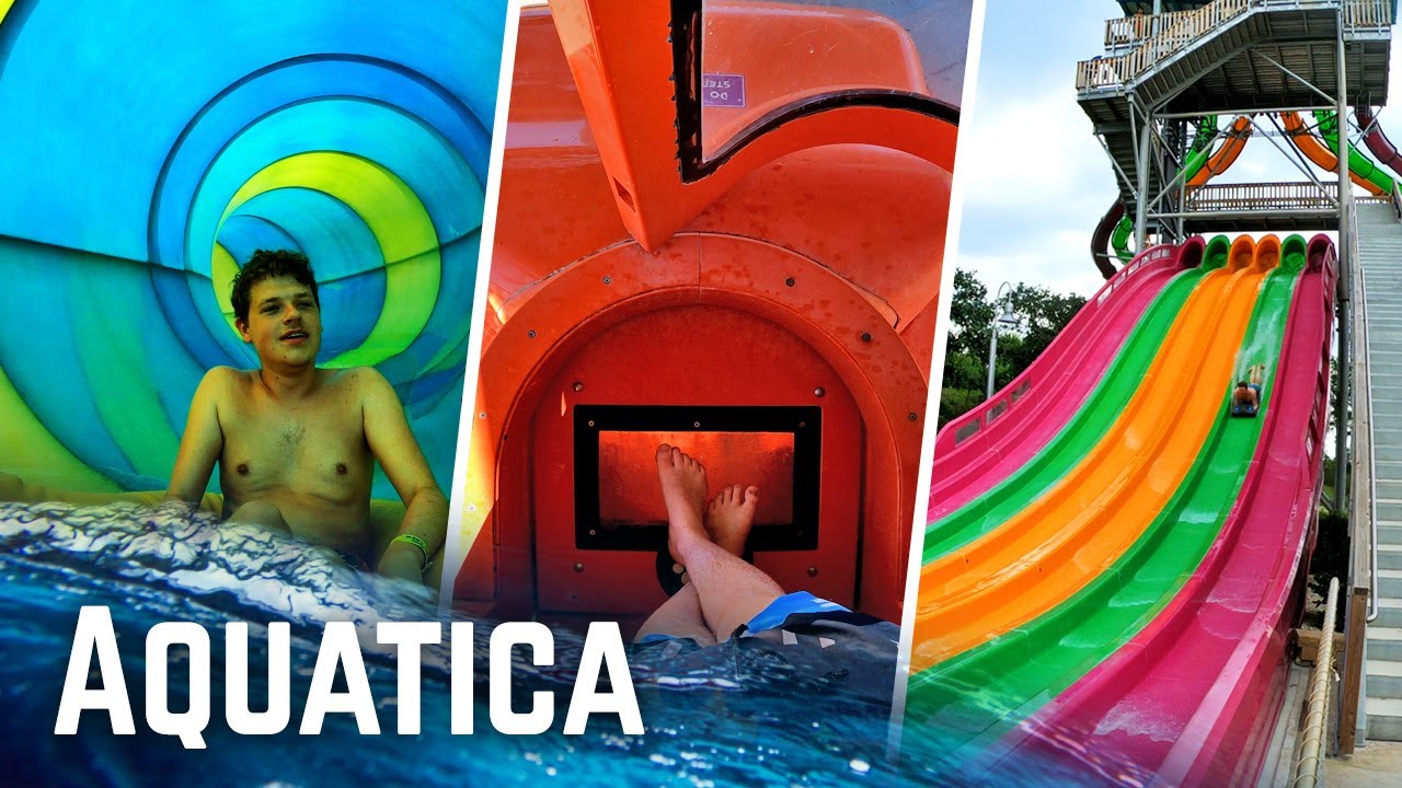 Aquatica - All Water Slides at BOTH Parks (San Antonio & Orlando)