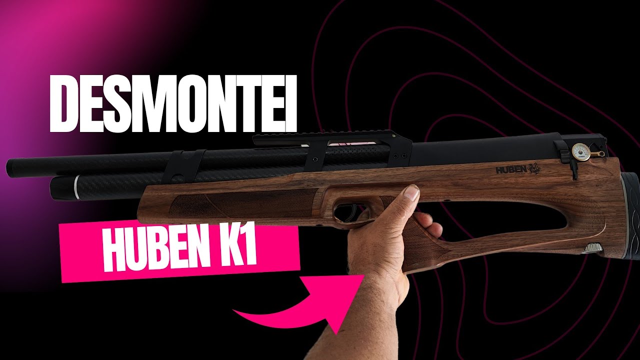 Desmontando a Huben K1 para manutenção