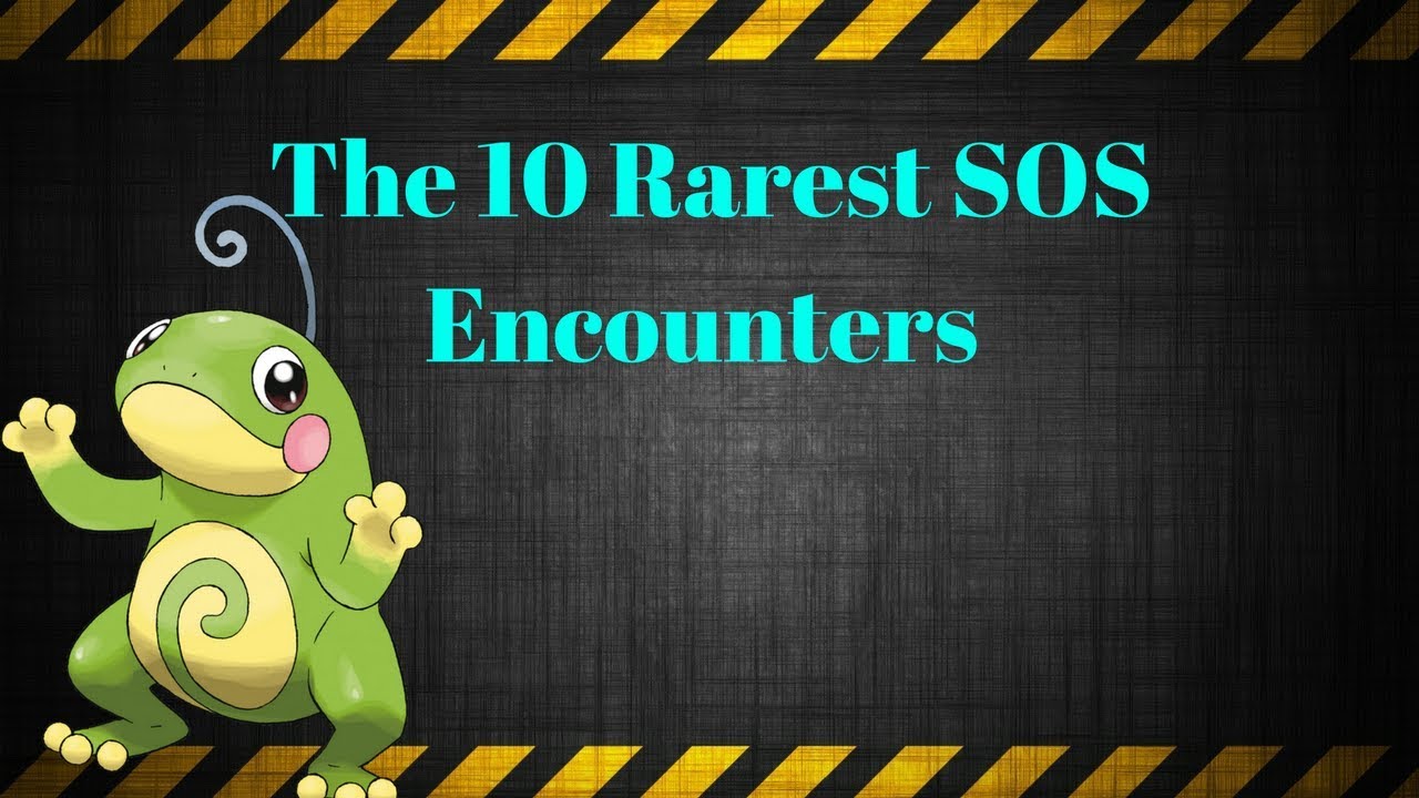 10 Rarest SOS Encounters in Pokemon Sun and Moon