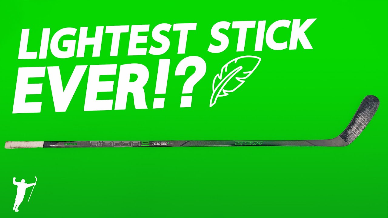 WORLD'S LIGHTEST HOCKEY STICK!? // CCM Ribcor Trigger 5 Pro Review