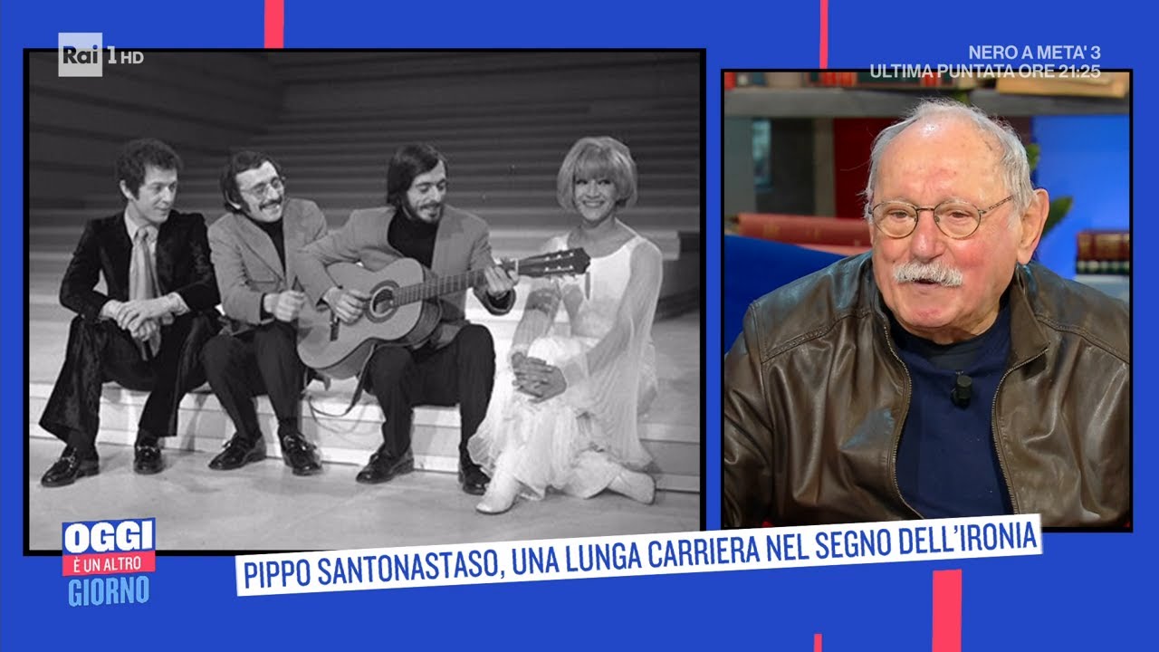 Pippo Santonastaso, con il fratello Mario grande coppia comica - Oggi è un altro giorno 09/05/2022