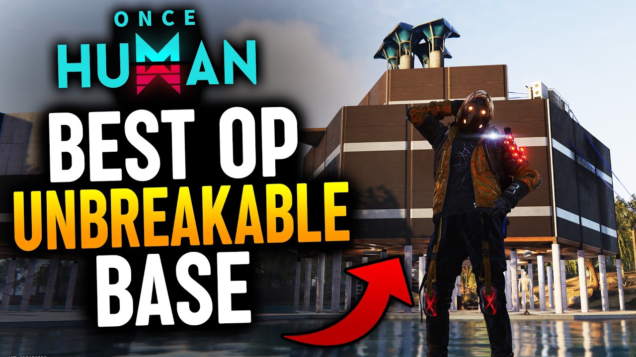 Once Human - Best Unbreakable Solo Base Design is OP! (Easy Starchrom)