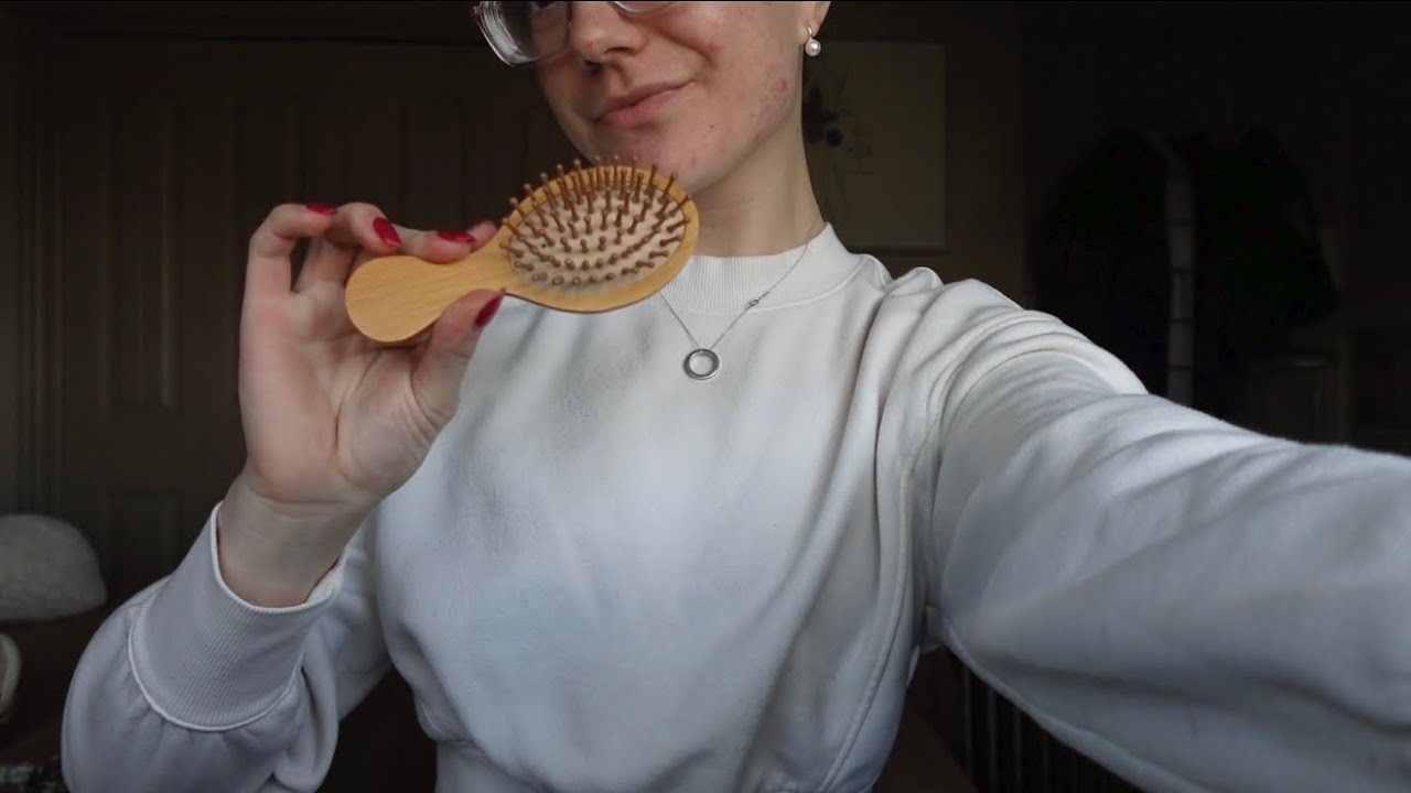 ASMR Haircut/Hair Brushing and Measuring  