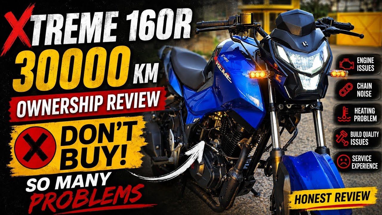 Hero Xtreme 160r ownership review | 4 year and 30 KM | So many problems