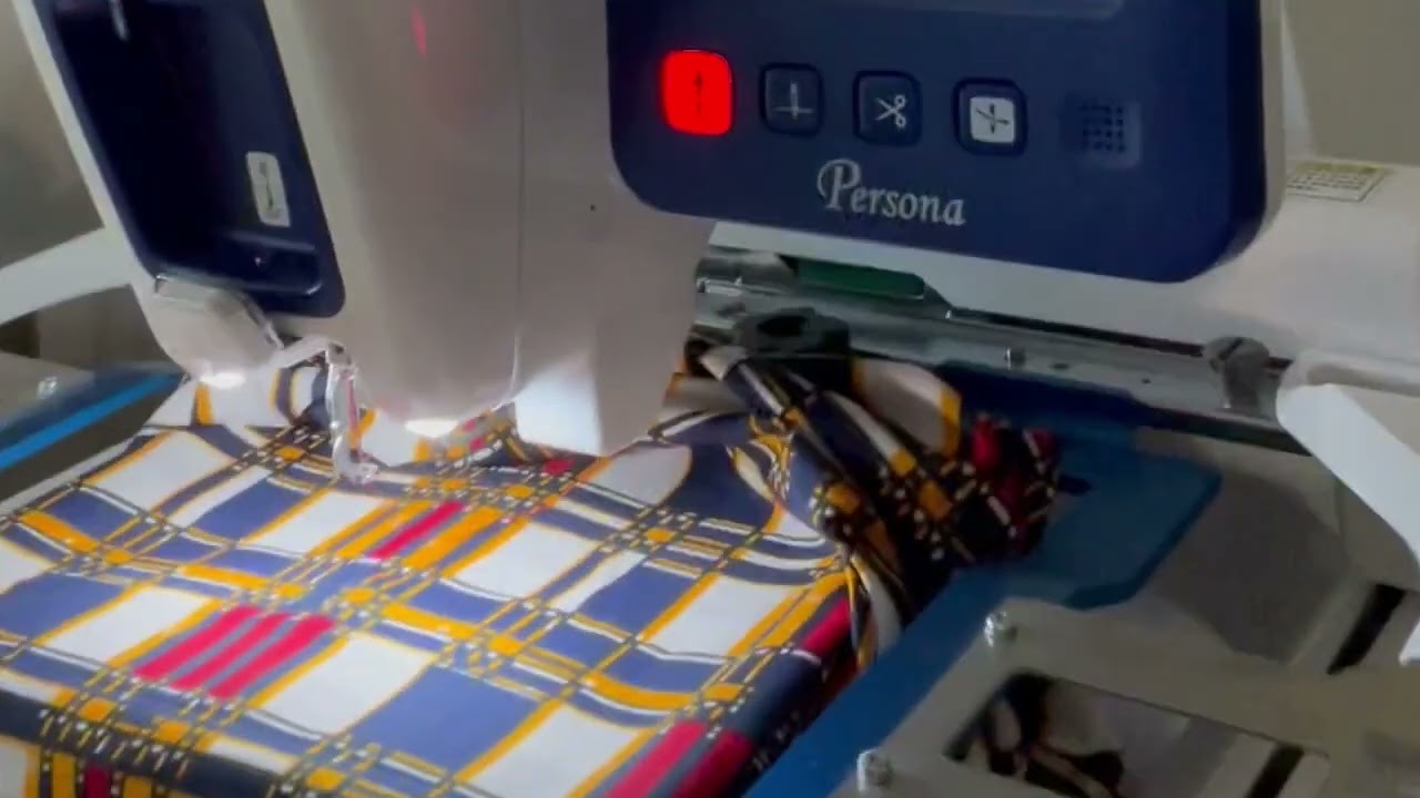 Brother Persona PRS 100 embroidery of pants