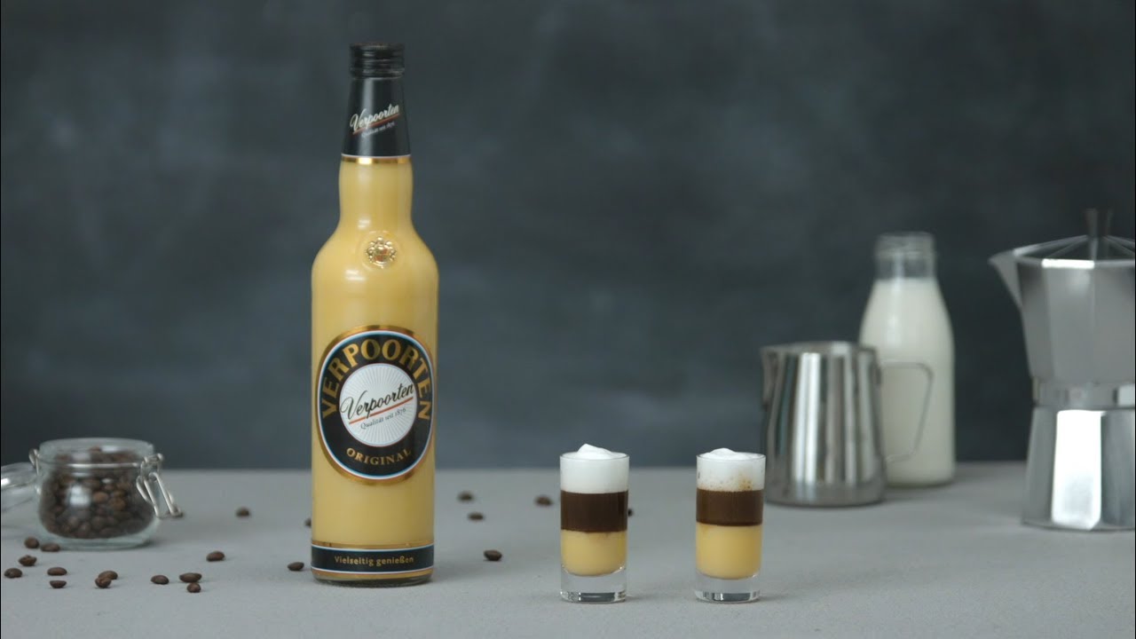 VERPOORTEN SHOT UP - Cocktail mit Eierlikör