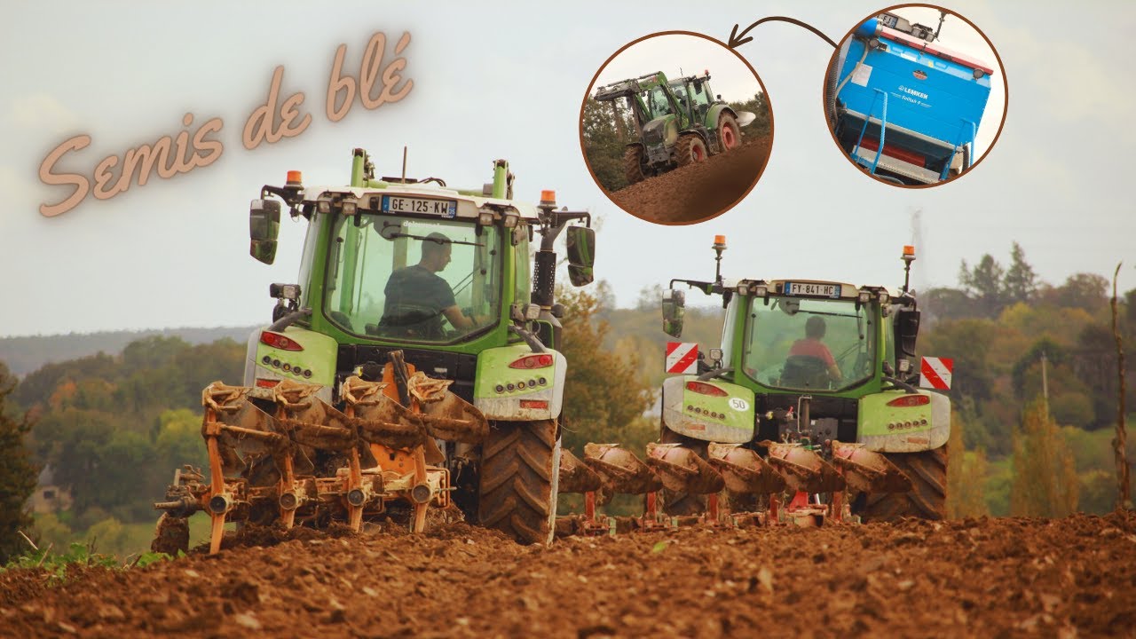 EARL ANNEE  - 🚜 Nouveau Semoir Lemken En Plein Action 🌱
