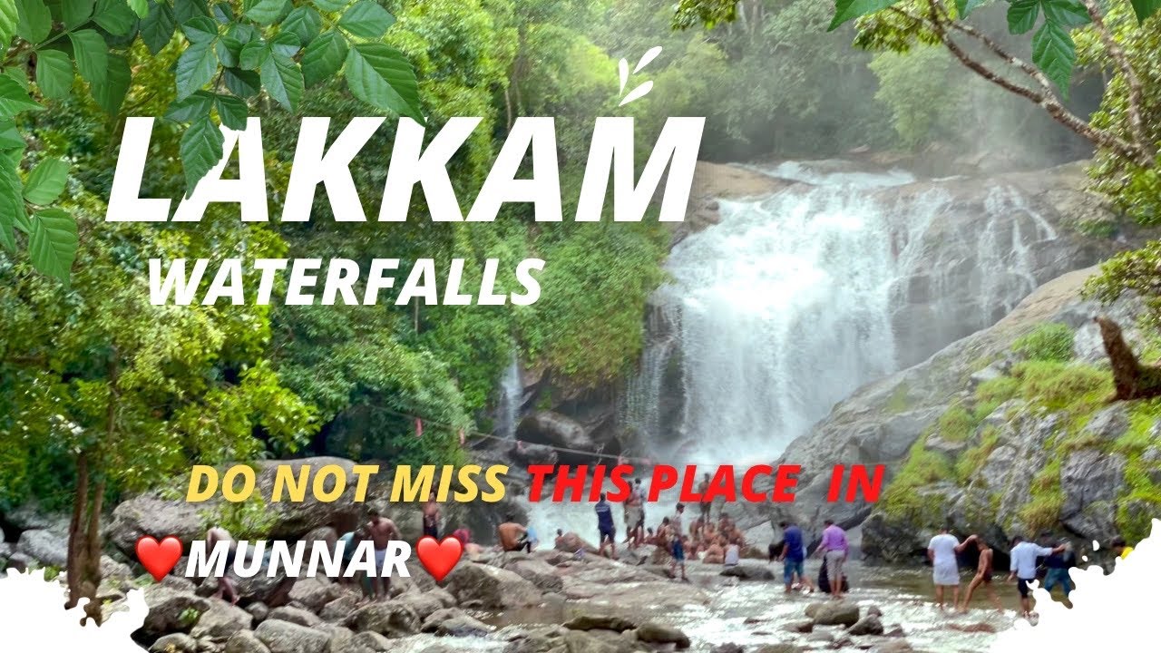 Lakkam waterfalls | Eravikulam National Park Waterfalls | Munnar trip