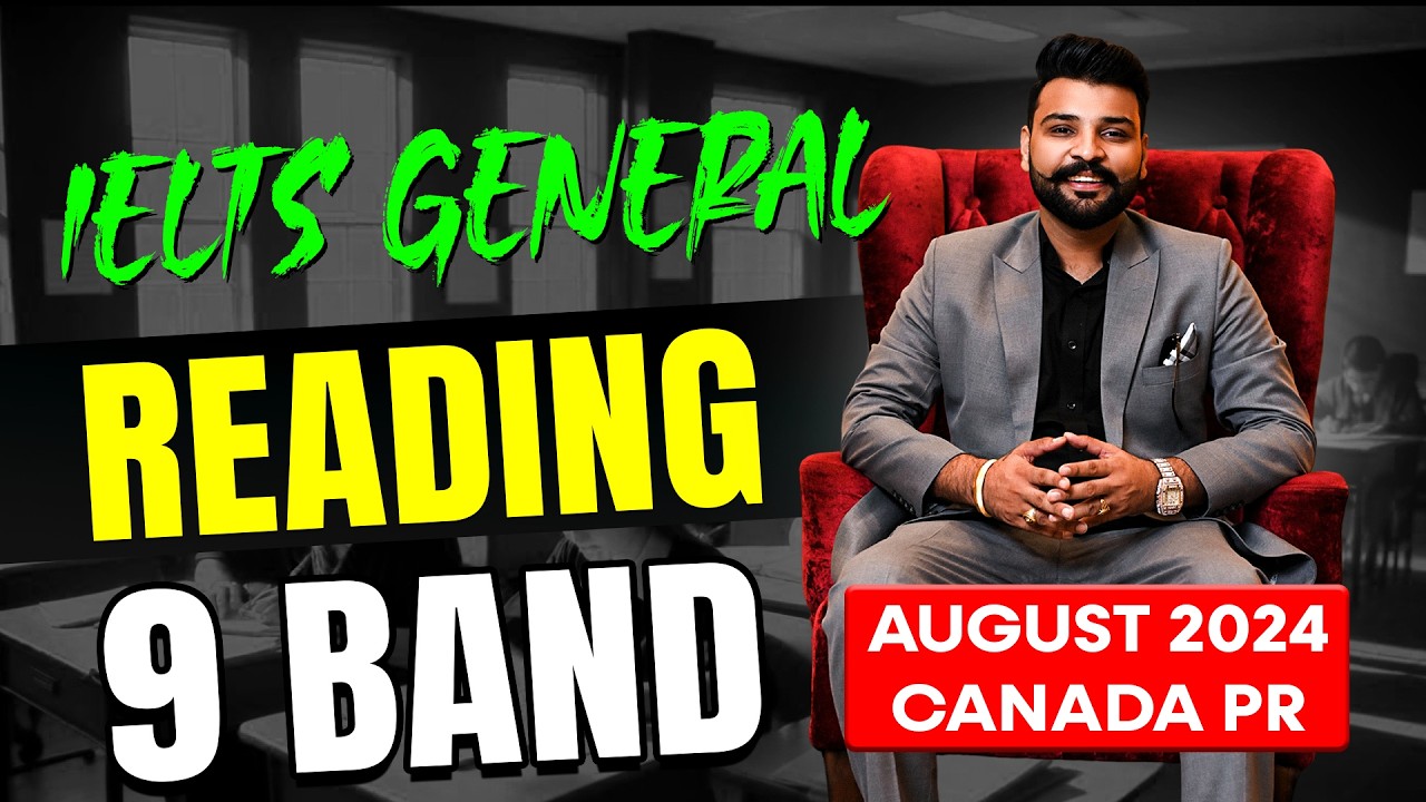 General IELTS Special Reading 2024 | Achieve a 9 Band Score in IELTS Reading