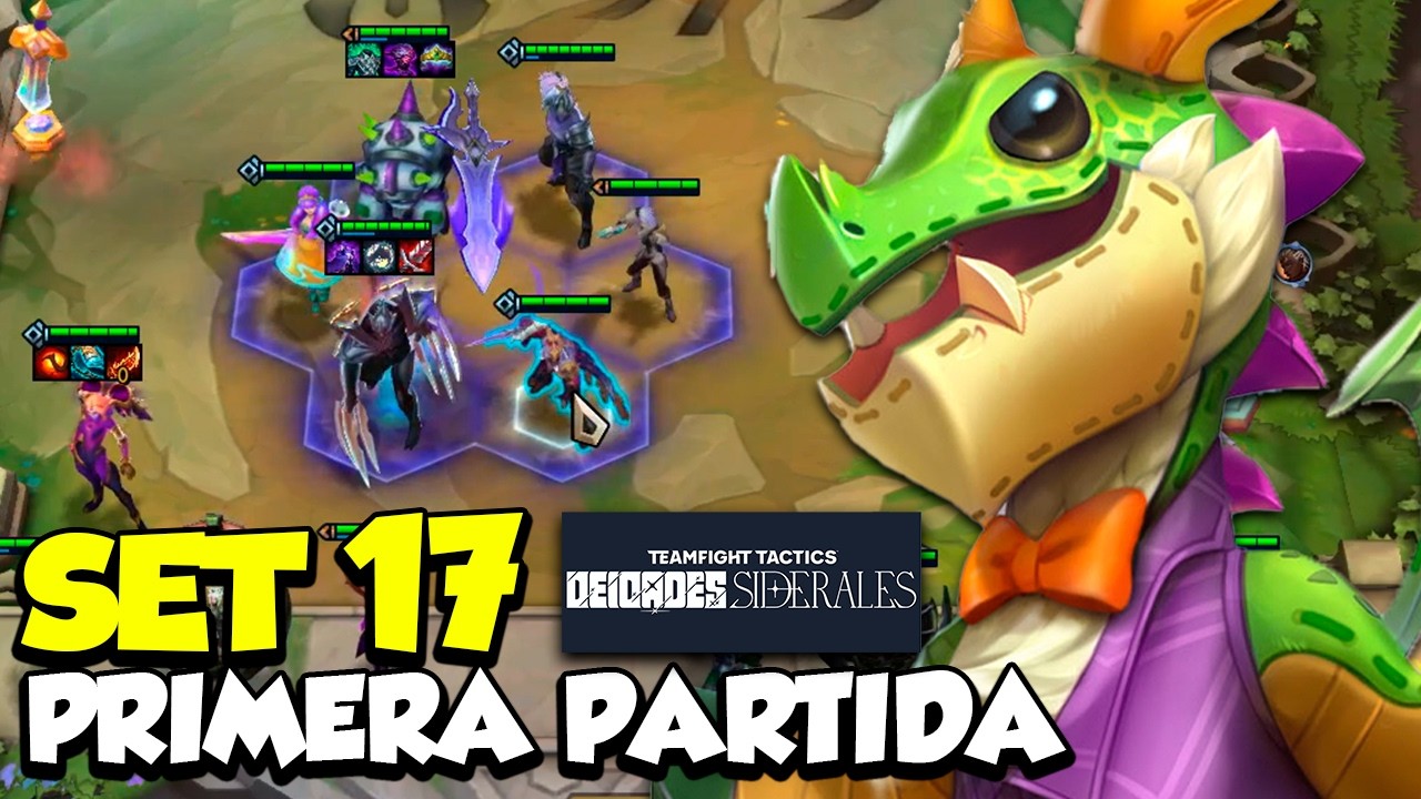 🤯 MI PRIMERA PARTIDA en el NUEVO SET 17 del TFT