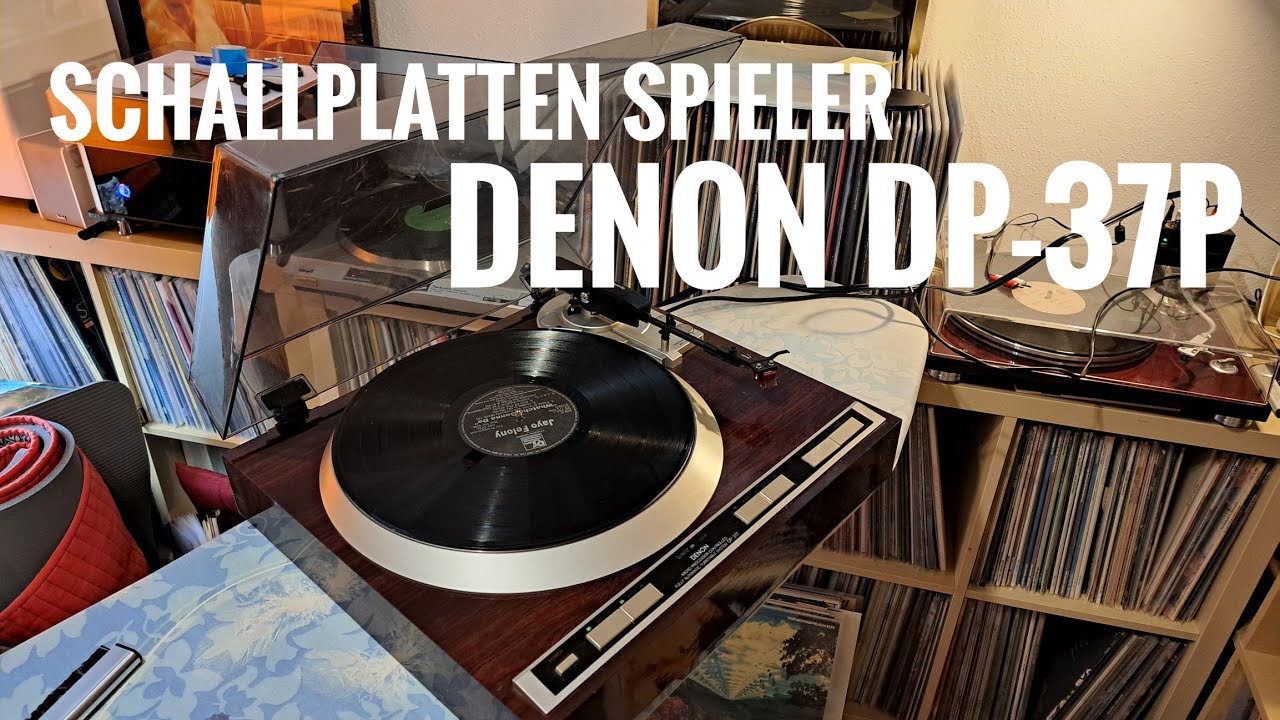 Sammlungskauf Vinyl - toller Beifang Denon Player DP-37F #vinyl #schallplatten #denon 