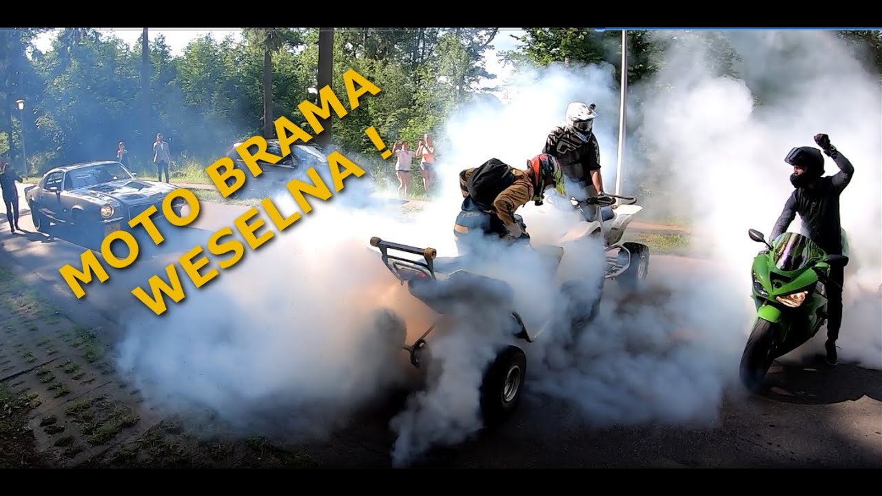 ☆Moto brama weselna Piotrka #Enduro_Hansy ☆
