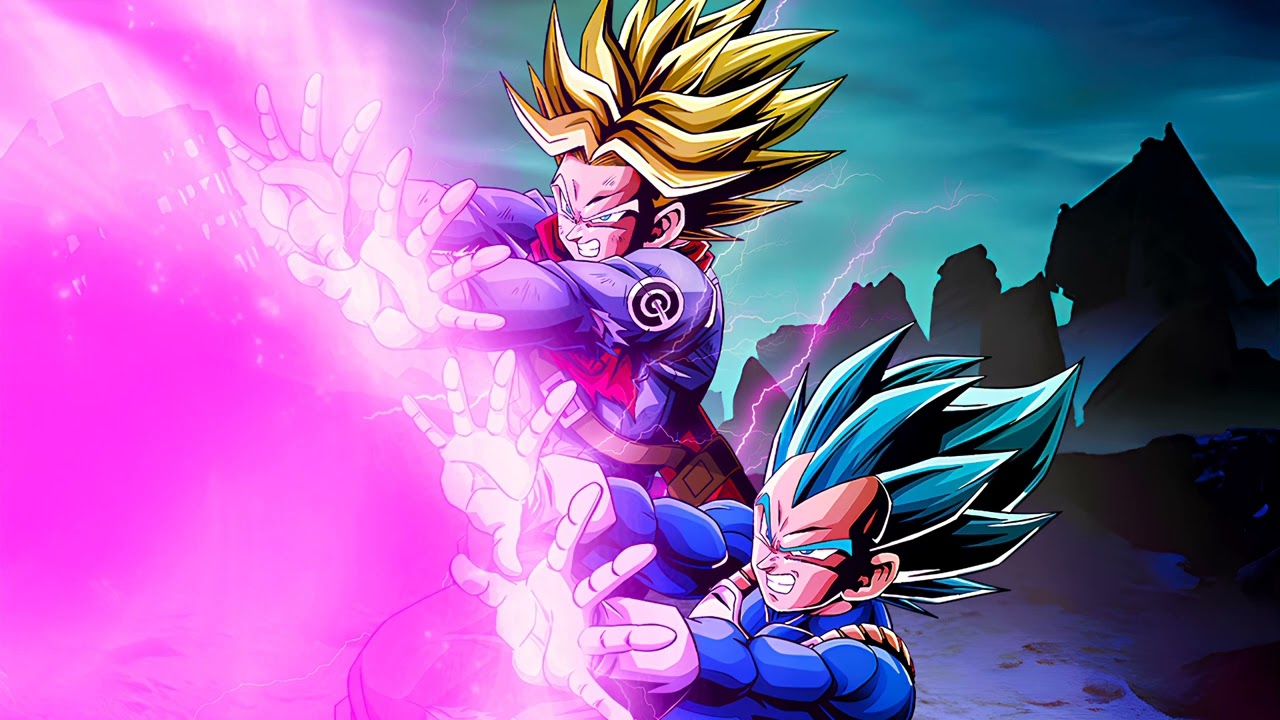 Dragon Ball Z Dokkan Battle: INT LR Vegeta & Trunks Active Skill OST (High Quality)