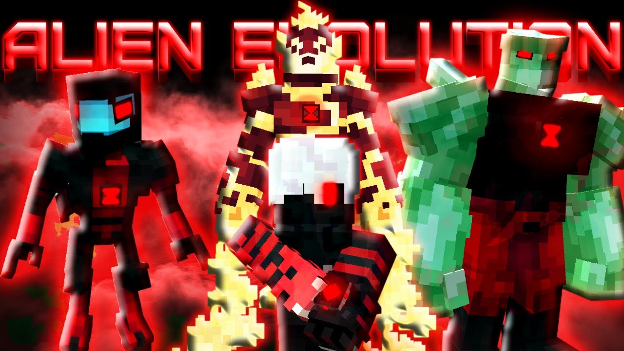 ALIEN EVOLUTION JUST RELEASED?! - Minecraft Alien Evolution Mod Full Review