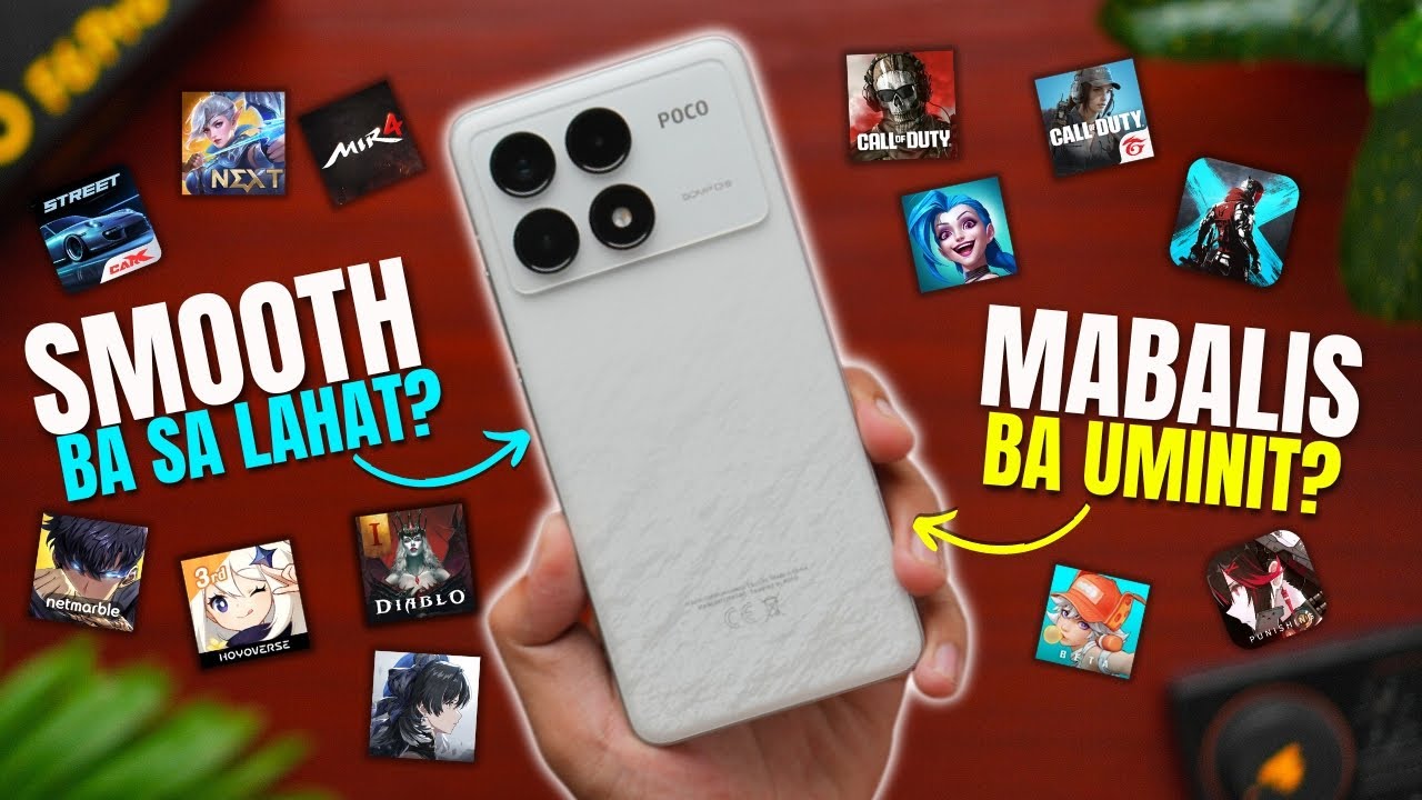POCO F6 PRO EXTREME GAMING TEST: Mga Dapat Mong MALAMAN Pag Dating sa PERFORMANCE Nito!