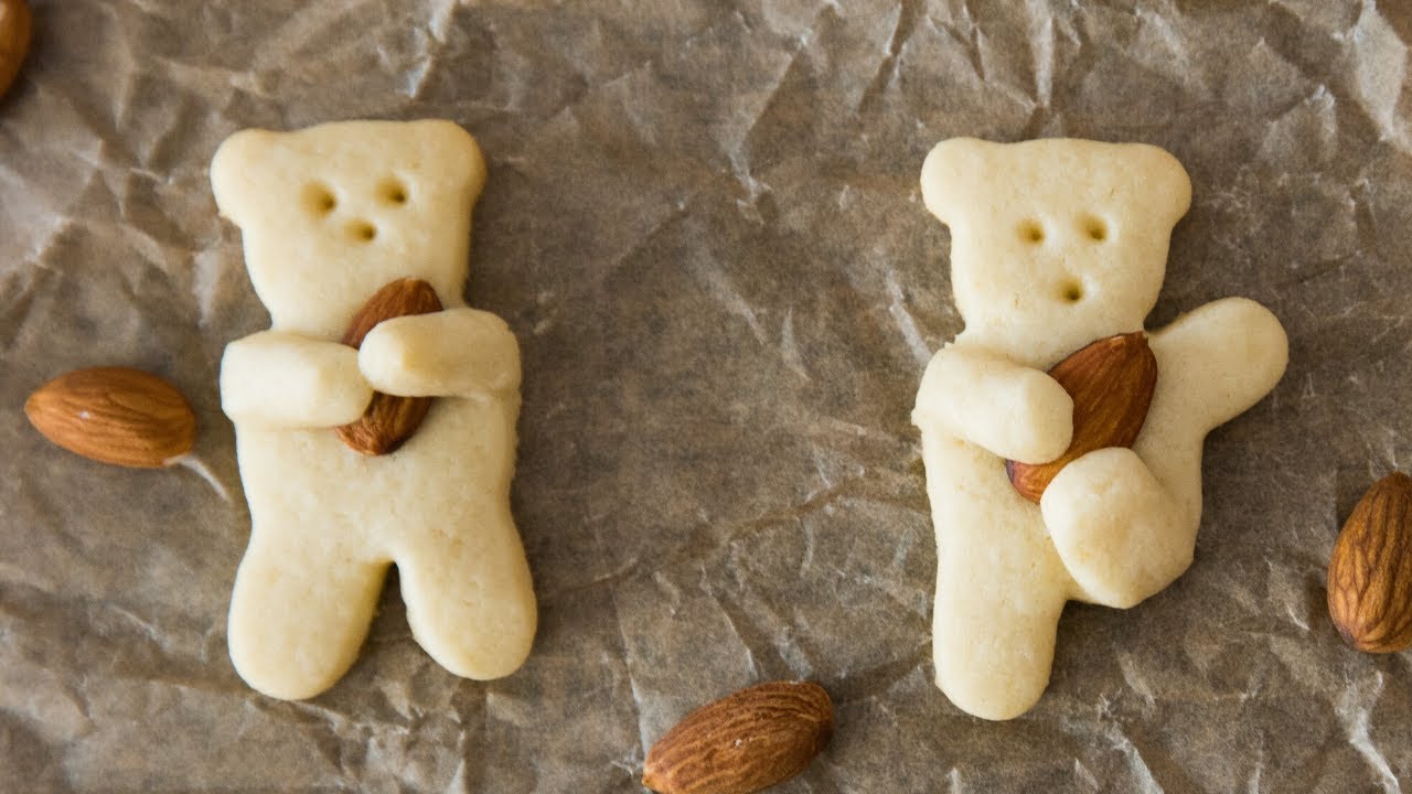 Teddy Bear Cookies (3 Ingredients)
