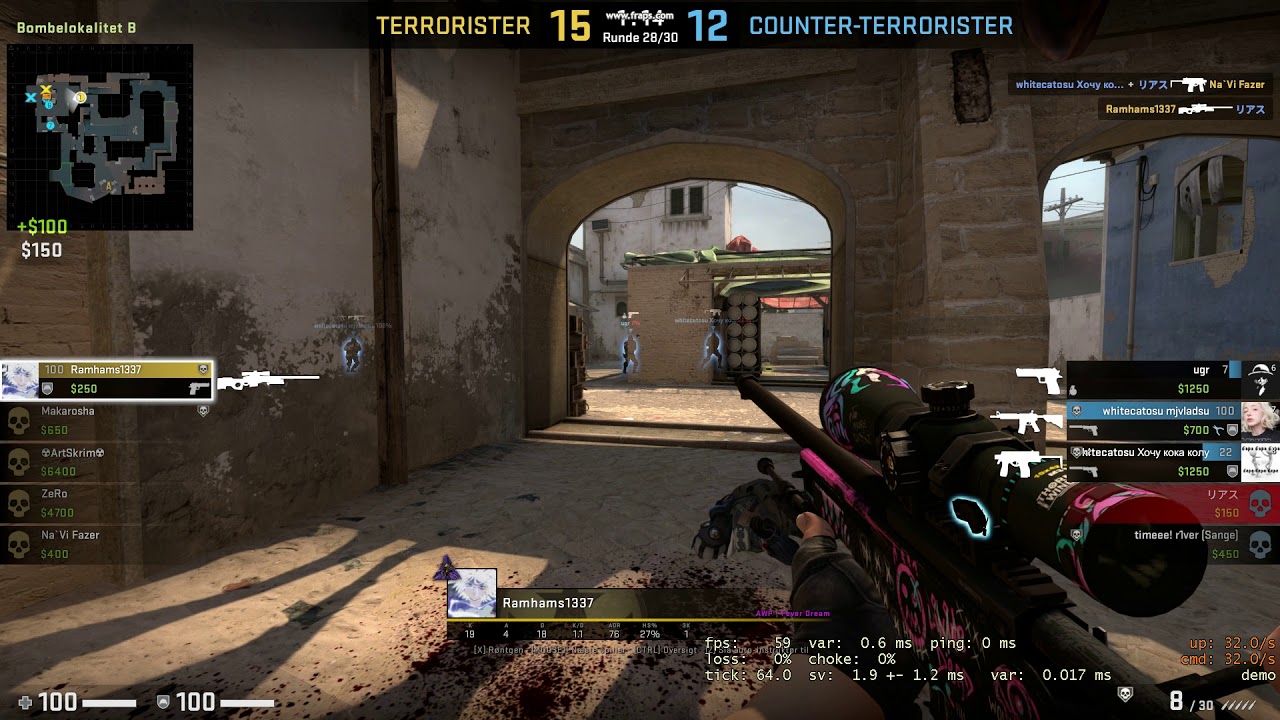 CSGO - 1v4 clutch