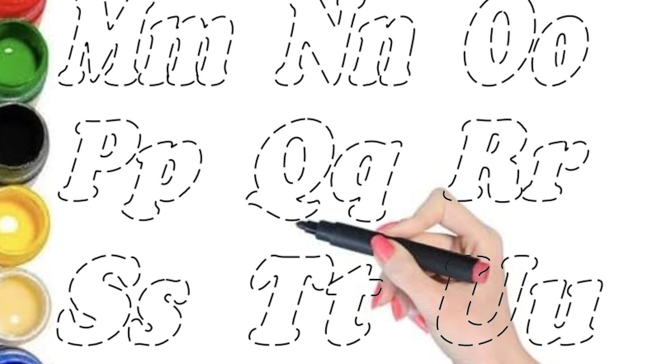 Learn Alphabets M to U | Capital & Small Letters | ABC Learning for Kids