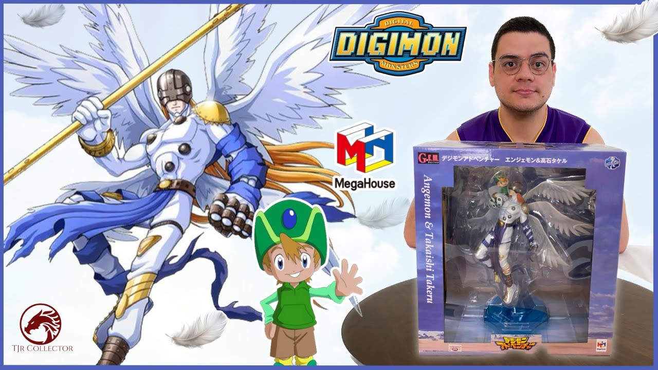 Unboxing Angemon & Takaishi Takeru G.E.M. MegaHouse - Digimon Adventure - *200