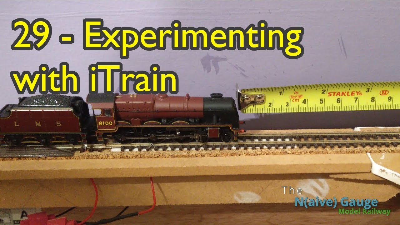 29 Эксперименты с iTrain | Программное управление моделью железной дороги n-го калибра