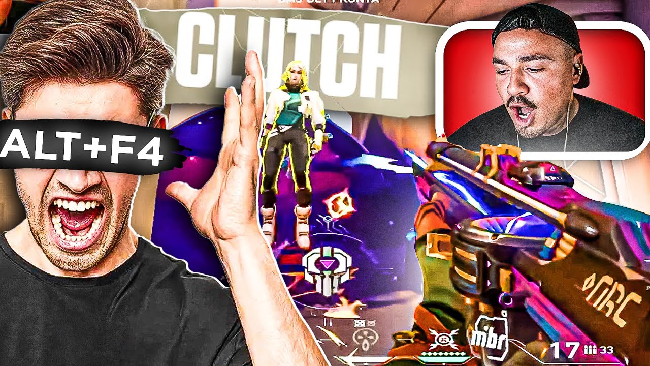 FIZ ESSE STREAMER da ALT+F4 e calei a boca do hater com esse clutch...