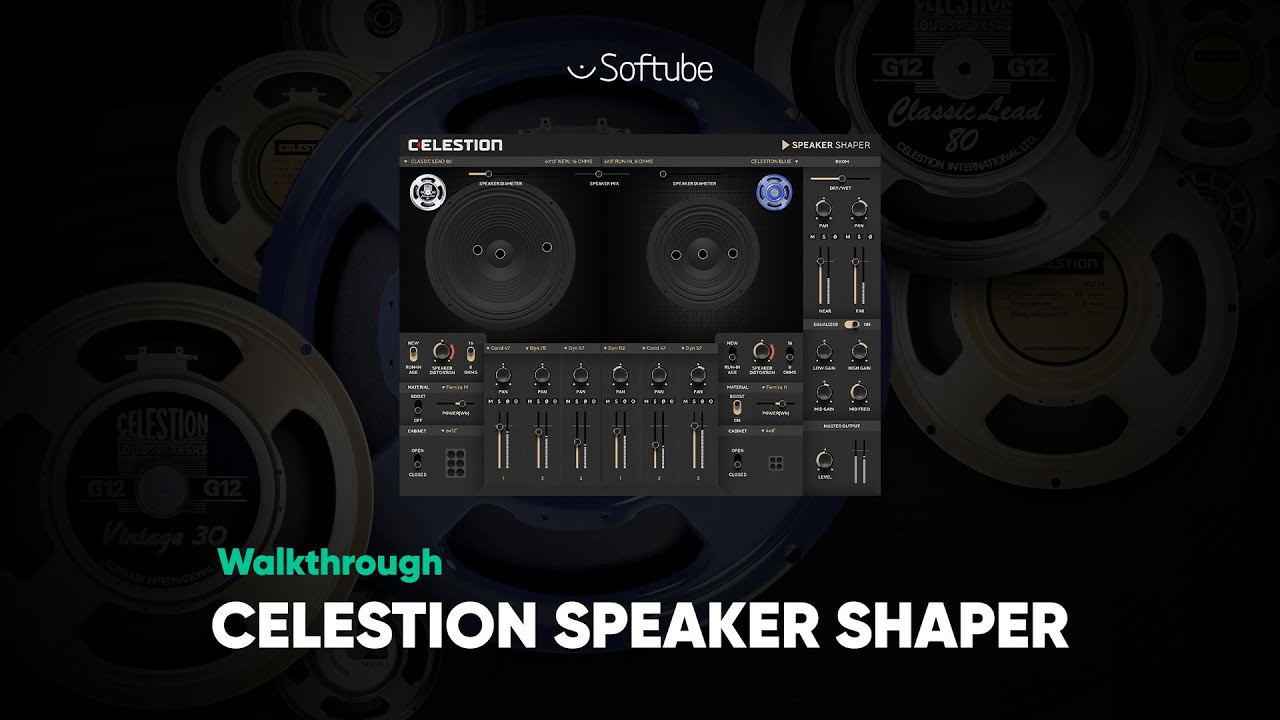 Celestion Speaker Shaper Walkthrough – Softube