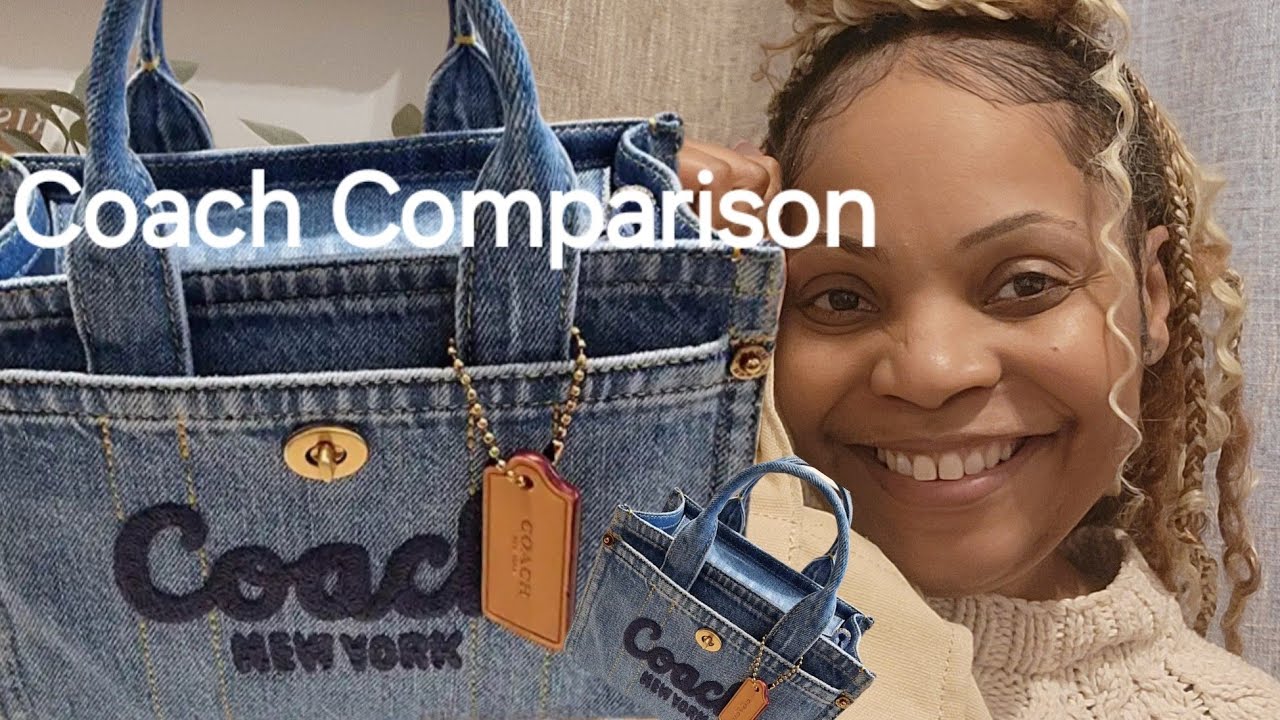 Comparison of Coach  totes